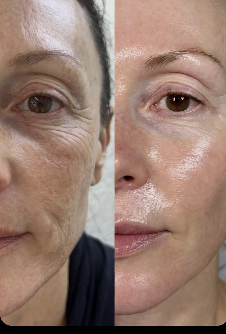Before and after - Firming and plumping
